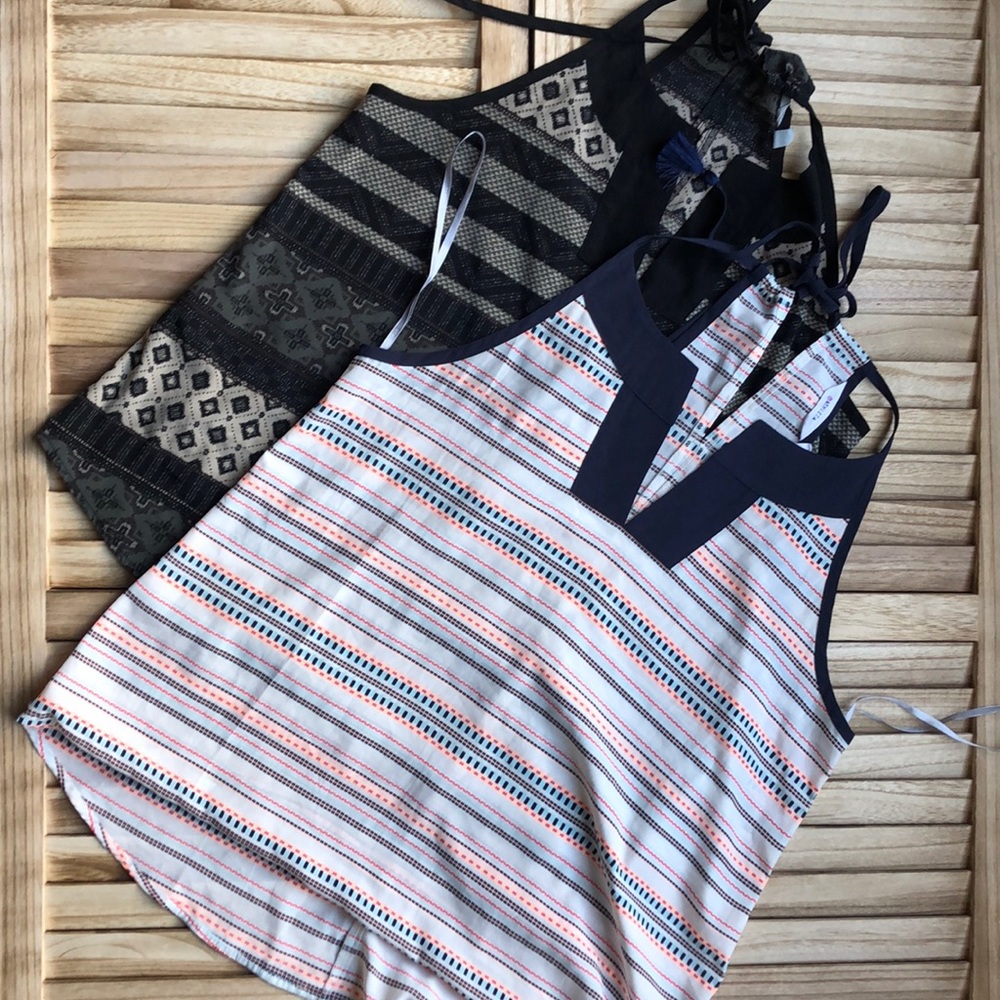 Athleta tie back Tanks